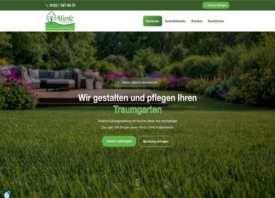 homepage webdesign KRquadrat